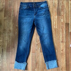 d. jeans Dark Blue Ankle Jeans Cropped